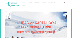 Desktop Screenshot of kayaktransfer.com